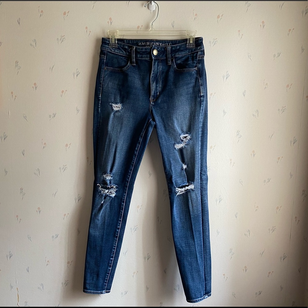 dark wash skinny jeans